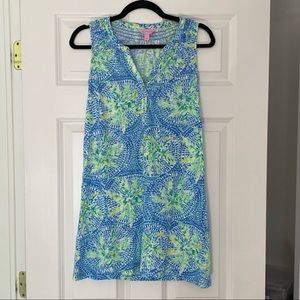 Lilly Pulitzer tank dress with buttons